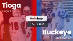 Matchup: Tioga vs. Buckeye  2020
