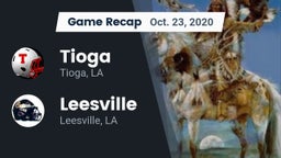 Recap: Tioga  vs. Leesville  2020