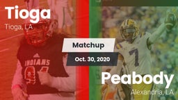Matchup: Tioga vs. Peabody  2020