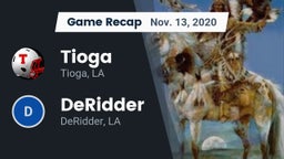 Recap: Tioga  vs. DeRidder  2020