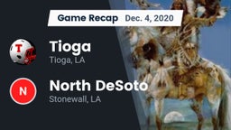 Recap: Tioga  vs. North DeSoto  2020