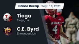 Recap: Tioga  vs. C.E. Byrd  2021