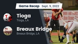 Recap: Tioga  vs. Breaux Bridge  2022