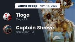 Recap: Tioga  vs. Captain Shreve  2022