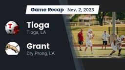 Recap: Tioga  vs. Grant  2023