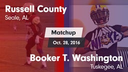 Matchup: Russell County vs. Booker T. Washington  2016