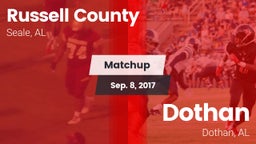 Matchup: Russell County vs. Dothan  2017
