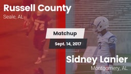 Matchup: Russell County vs. Sidney Lanier  2017