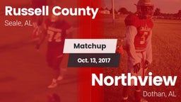 Matchup: Russell County vs. Northview  2017