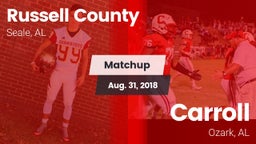 Matchup: Russell County vs. Carroll   2018