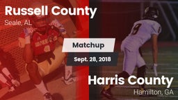 Matchup: Russell County vs. Harris County  2018