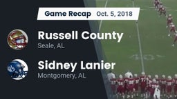 Recap: Russell County  vs. Sidney Lanier  2018