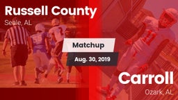 Matchup: Russell County vs. Carroll   2019