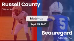 Matchup: Russell County vs. Beauregard  2020