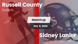 Matchup: Russell County vs. Sidney Lanier  2020