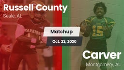 Matchup: Russell County vs. Carver  2020