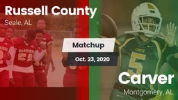 Matchup: Russell County vs. Carver  2020