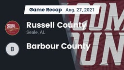Recap: Russell County  vs. Barbour County  2021