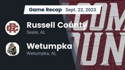 Recap: Russell County  vs. Wetumpka  2023