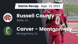 Recap: Russell County  vs. Carver  - Montgomery 2023