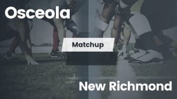 Matchup: Osceola vs. New Richmond  2016