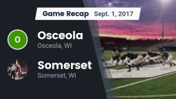 Recap: Osceola  vs. Somerset  2017