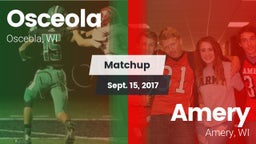 Matchup: Osceola vs. Amery  2017