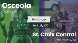 Matchup: Osceola vs. St. Croix Central  2017