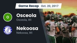 Recap: Osceola  vs. Nekoosa  2017