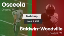 Matchup: Osceola vs. Baldwin-Woodville  2018