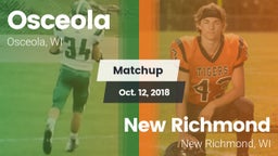 Matchup: Osceola vs. New Richmond  2018