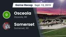 Recap: Osceola  vs. Somerset  2019