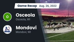 Recap: Osceola  vs. Mondovi  2022