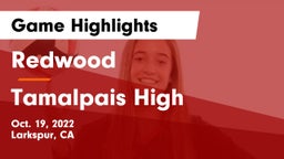 Redwood  vs Tamalpais High Game Highlights - Oct. 19, 2022