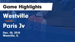 Westville  vs Paris Jv Game Highlights - Dec. 28, 2018