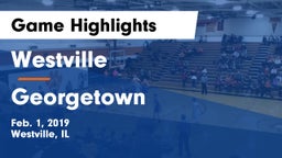 Westville  vs Georgetown Game Highlights - Feb. 1, 2019