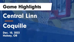 Central Linn  vs Coquille  Game Highlights - Dec. 10, 2022