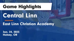 Central Linn  vs East Linn Christian Academy Game Highlights - Jan. 24, 2023