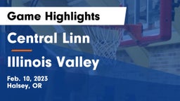 Central Linn  vs Illinois Valley  Game Highlights - Feb. 10, 2023