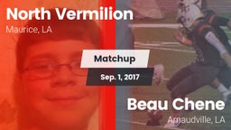 Matchup: North Vermilion vs. Beau Chene  2017