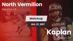 Matchup: North Vermilion vs. Kaplan  2017