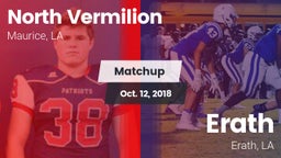 Matchup: North Vermilion vs. Erath  2018
