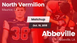 Matchup: North Vermilion vs. Abbeville  2018