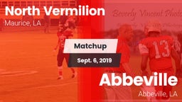 Matchup: North Vermilion vs. Abbeville  2019