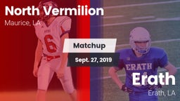 Matchup: North Vermilion vs. Erath  2019