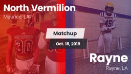 Matchup: North Vermilion vs. Rayne  2019