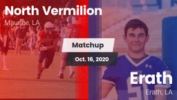 Matchup: North Vermilion vs. Erath  2020