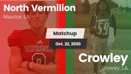 Matchup: North Vermilion vs. Crowley  2020