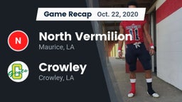 Recap: North Vermilion  vs. Crowley  2020