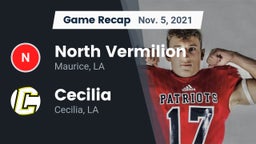 Recap: North Vermilion  vs. Cecilia  2021